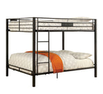 Claren Black Metal Queen/Queen Bunk Bed