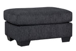 Wixon Slate Fabric Ottoman