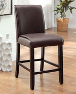 Gladstone 2 Dark Walnut Counter Height Chairs