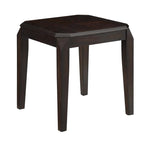 Aristides Walnut Wood End Table