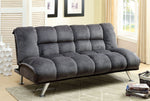 Marbelle Gray Champion Fabric Futon Sofa