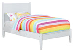 Lennart II White Wood Full Bed