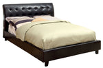 Hendrik Espresso Leatherette Queen Bed