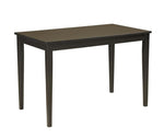 Kimonte Dark Brown Wood Dining Table