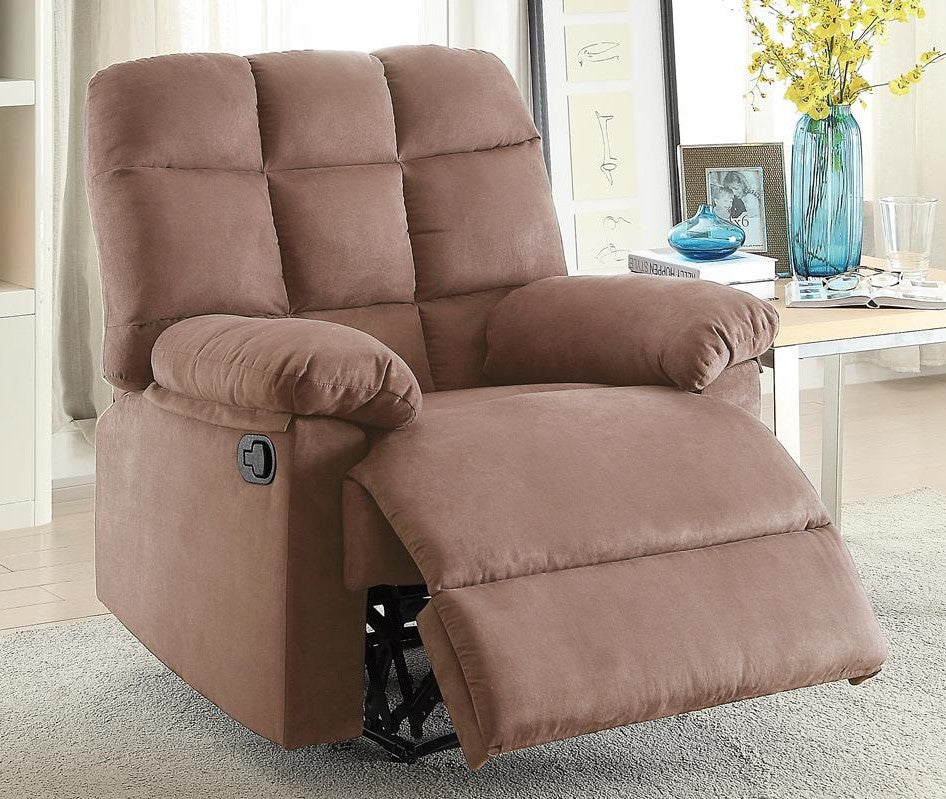 Addison Peat Microfiber Manual Recliner