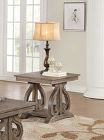 Toulon Oak Wood End Table