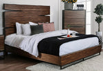 Fulton Dark Oak Cal King Bed (Oversized)