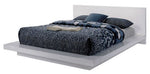 Christie White Wood King Bed (Oversized)