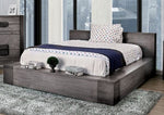 Janeiro Gray Wood Queen Bed