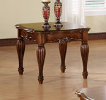 Dreena Cherry Wood Rectangular End Table