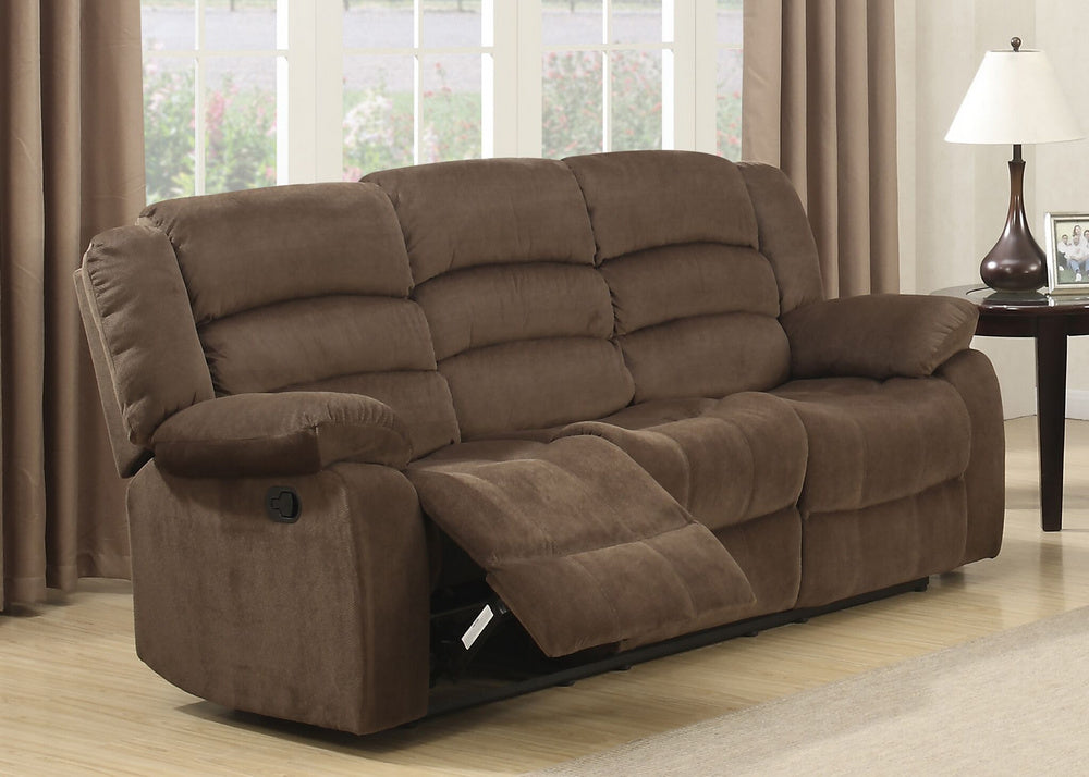 Bill Brown Fabric Manual Recliner Sofa