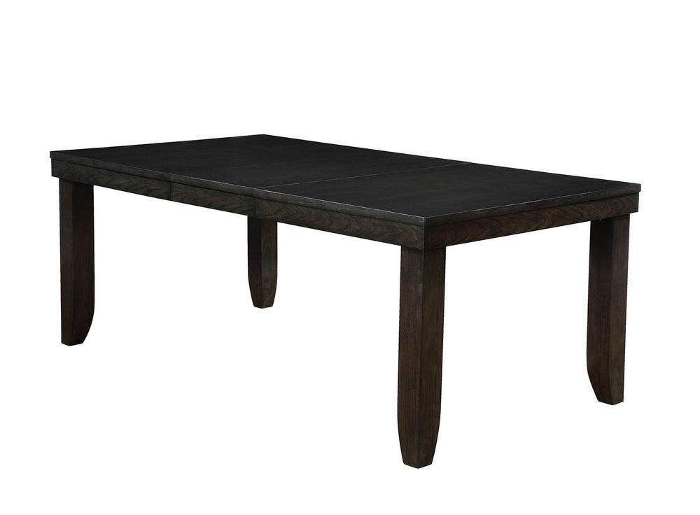 Teagan Dark Walnut Wood Dining Table