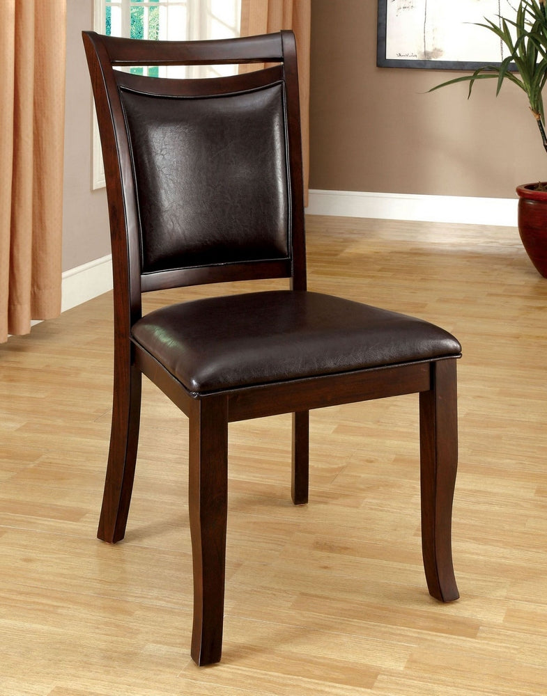 Woodside 2 Dark Cherry Side Chairs