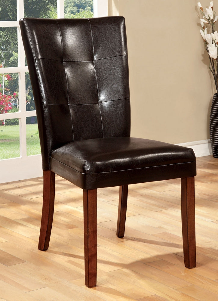 Elmore 2 Antique Oak Finish Side Chairs