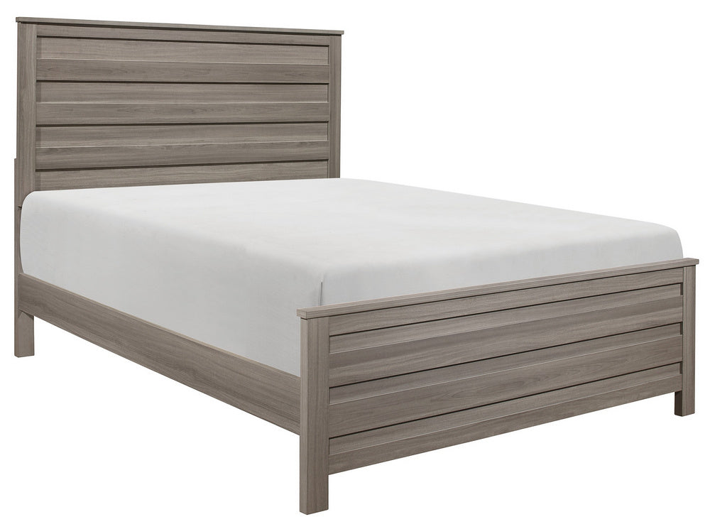 Waldorf Gray Wood Queen Bed