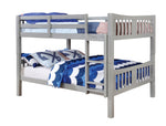 Cameron Gray Wood Full over Full Bunk Bed