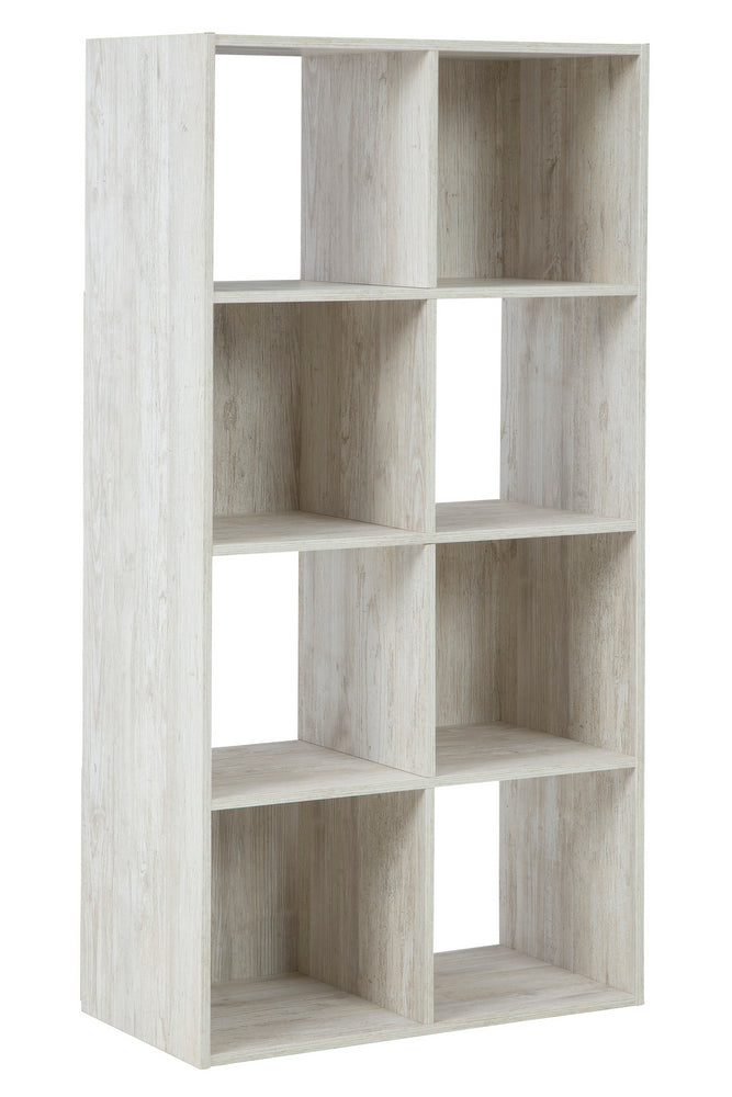 Paxberry Whitewash Wood 8-Cube Organizer