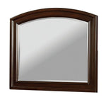 Castor Brown Cherry Wood Dresser Mirror