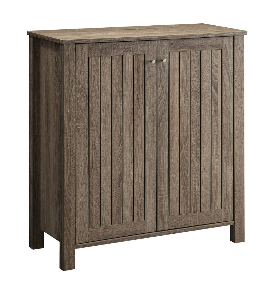 Nilima Weathered Grey Wood Cabinet