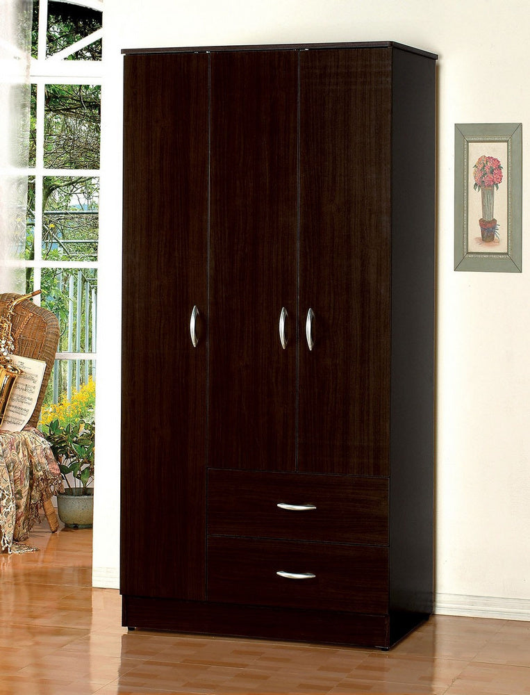 Olean Espresso Wood Wardrobe