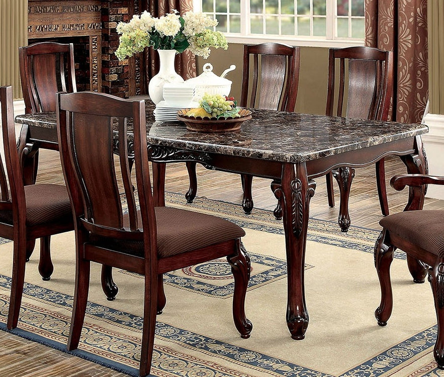 Johannesburg Brown Cherry Wood Dining Table