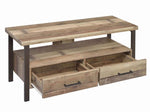 Aadhya Weathered Pine Wood 48" TV Console