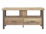 Aadhya Weathered Pine Wood 48" TV Console