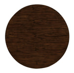 Abelone Walnut Wood Round Dining Table