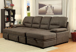 Alcester Brown RAF Sectional with Sleeper