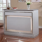 Alena Silver Wood Bar Table