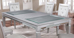 Alena Silver Wood Dining Table