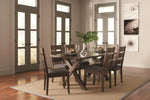 Alston Knotty Nutmeg Wood Rectangular Dining Table