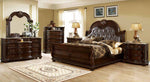 Amber Brown Cherry King Bed (Oversized)