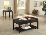 Aristides Walnut Wood End Table