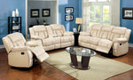 Barbado Ivory Manual Recliner Loveseat