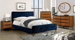 Barney Navy Flannelette Queen Bed