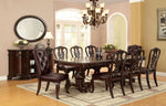 Bellagio Brown Cherry Dining Table (Oversized)