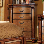 Bellagrand Antique Tobacco Oak Wood Chest