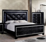 Bellanova Black Cal King Bed (Oversized)