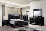 Bellanova Contemporary Black King Bed