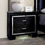 Bellanova Contemporary Black Nightstand