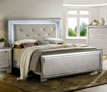 Bellanova Contemporary Silver Cal King Bed