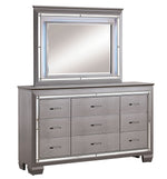 Bellanova Contemporary Silver Dresser