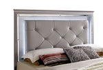 Bellanova Contemporary Silver Queen Bed