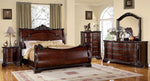 Bellefonte Brown Cherry King Bed (Oversized)