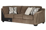 Graftin 3-Pc Teak LAF Sectional Sofa (Oversized)