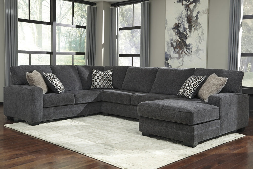 Tracling 3-Pc Slate RAF Sectional (Oversized)