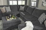 Tracling 3-Pc Slate RAF Sectional (Oversized)