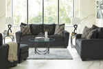 Wixon Slate Fabric Loveseat