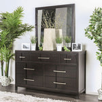 Berenice Espresso Solid Wood Dresser